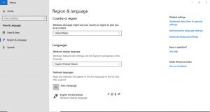 Change Windows 10 Language - Change System Language On Windows