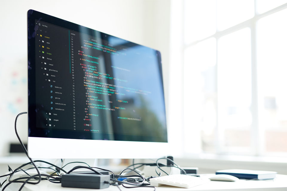 Workplace of modern programmer