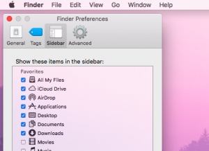 What to Do If Desktop Icon Won't Stay in the Finder Sidebar