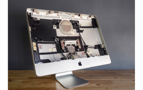 Disassembled Apple iMac Computer