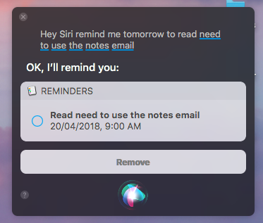 How to Tell Siri to Set a Reminder