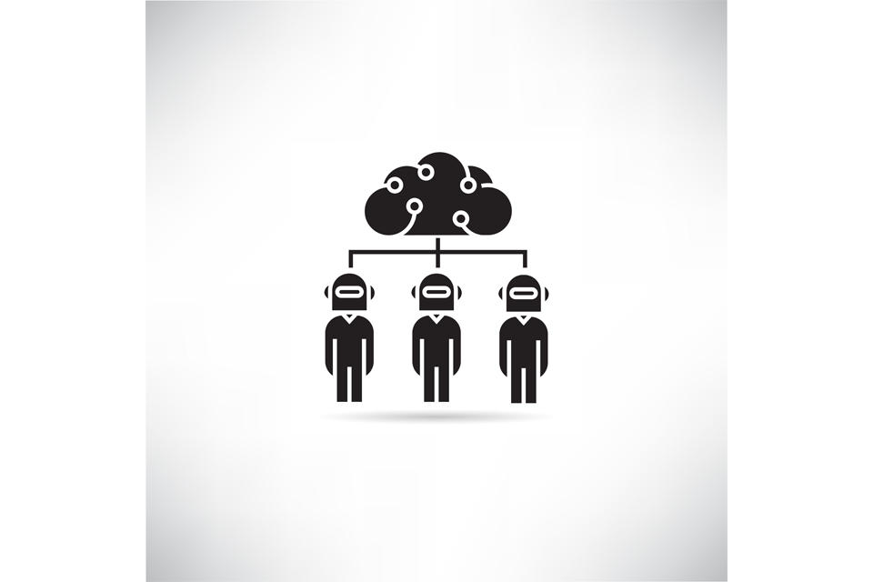 robots and cloud collaboration