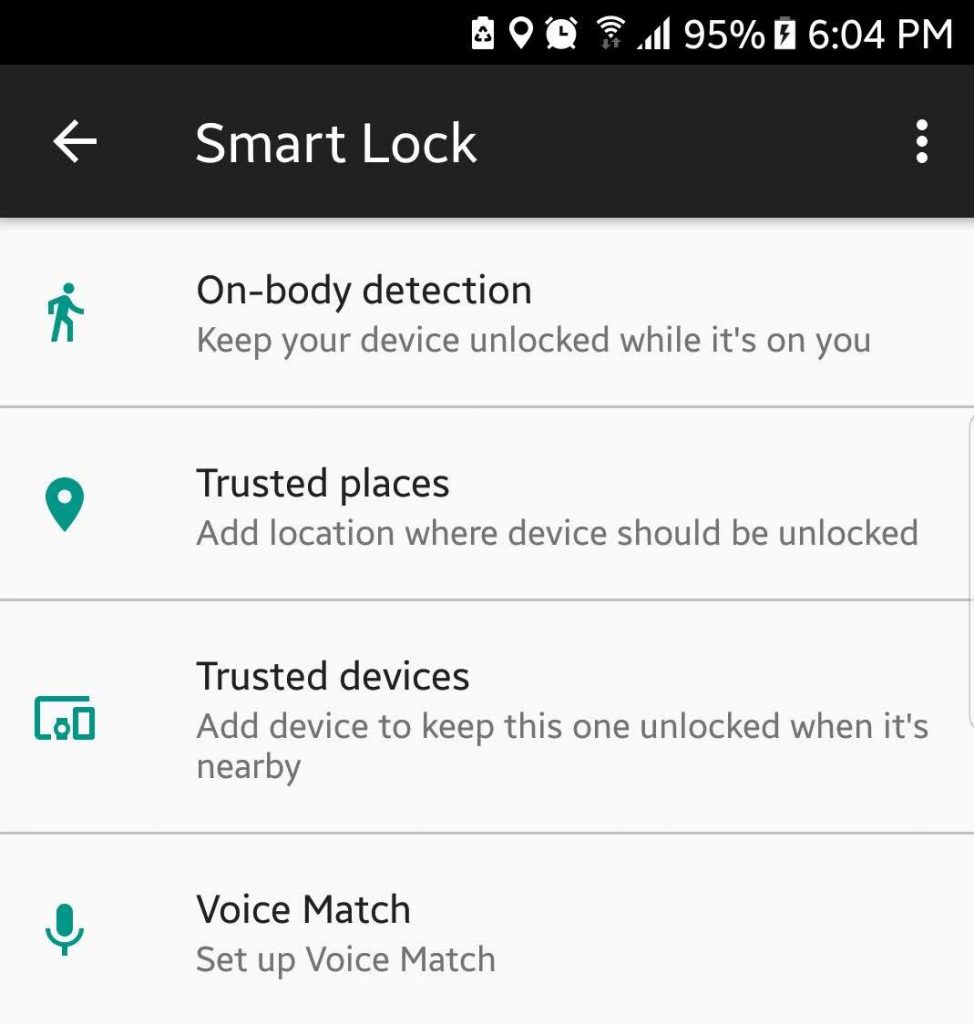 Google Smart Lock