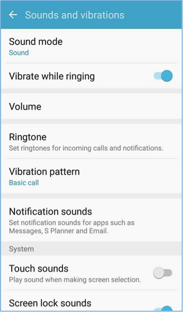 Sounds and Notifications