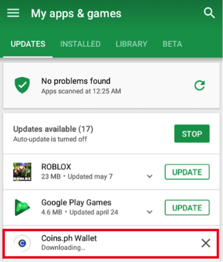 Google Play Roblox Update