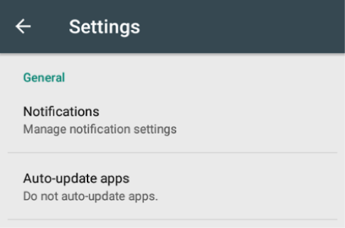 Tap Auto-update apps