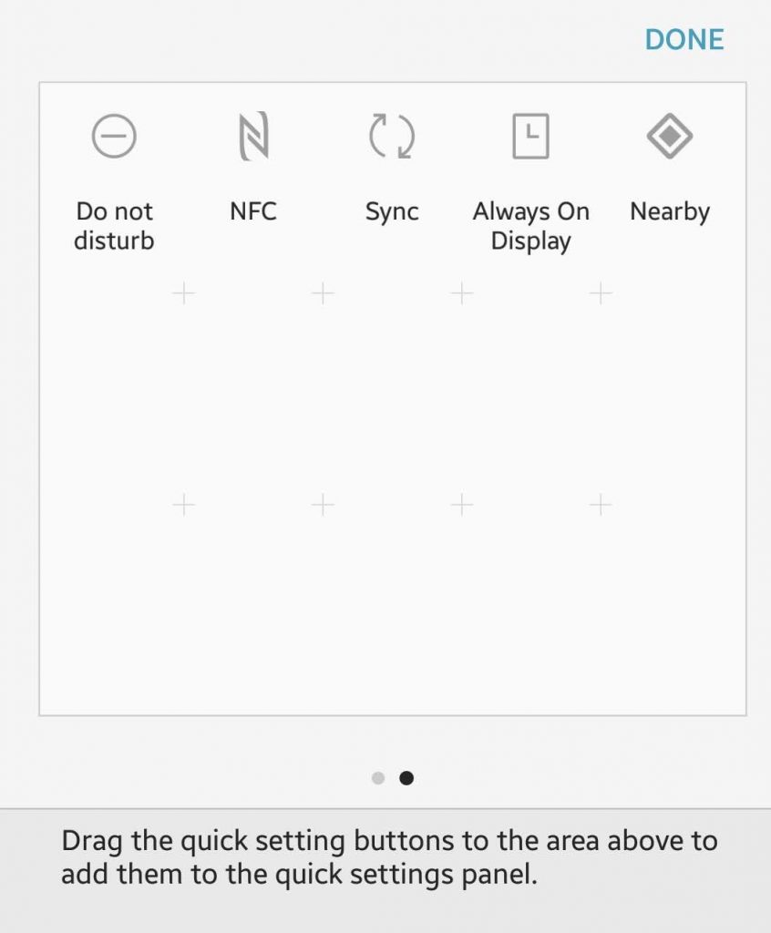 Android Quick Settings on Locked Phones