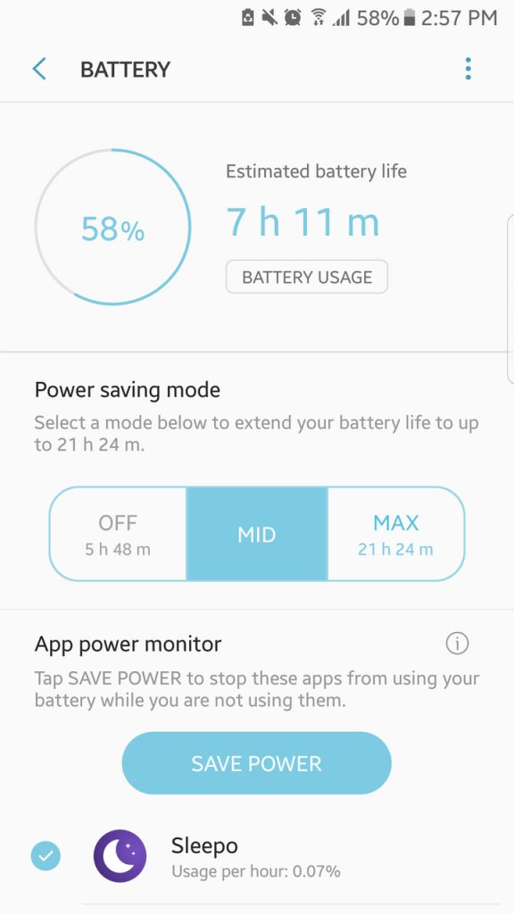 Turn On Your Device's Battery Saver Feature