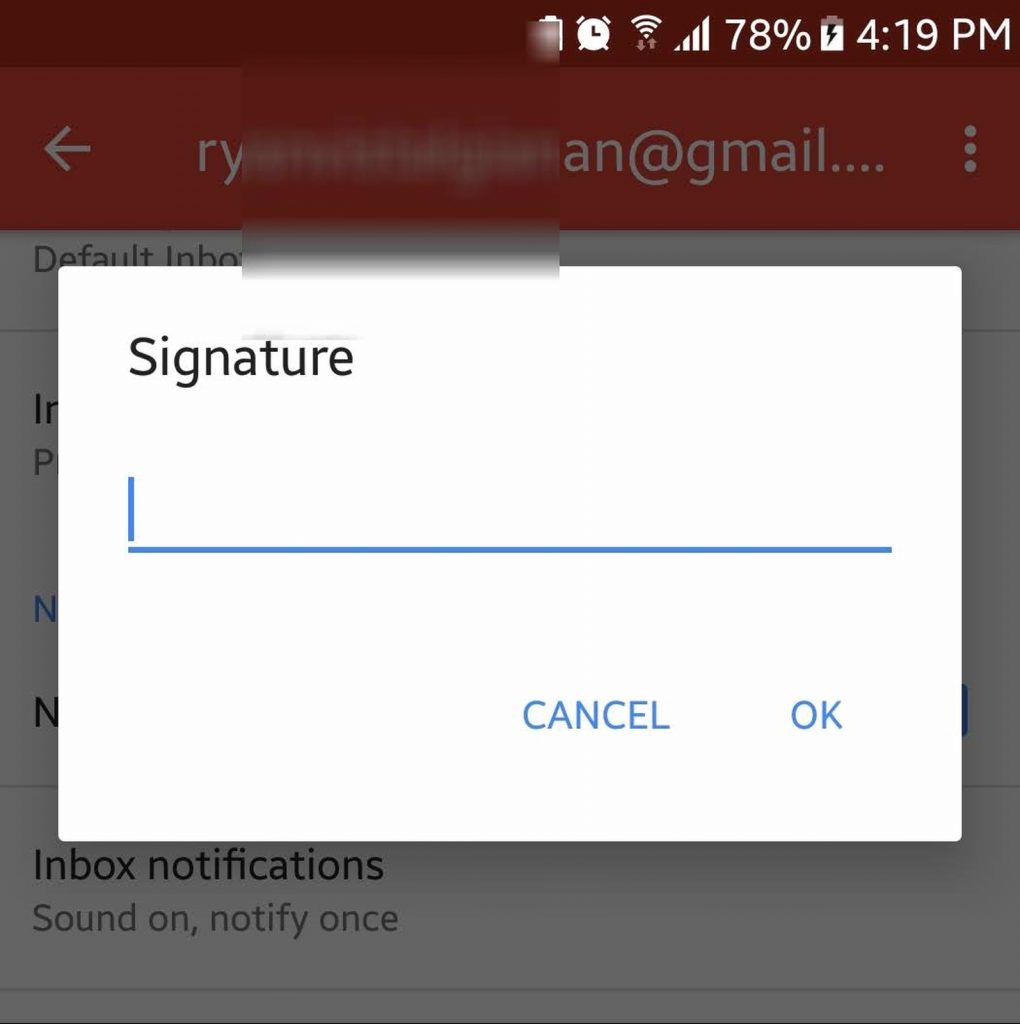 Add an Email Signature