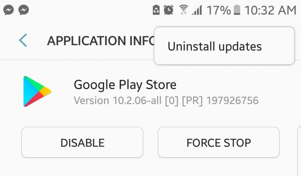 google play app store not working