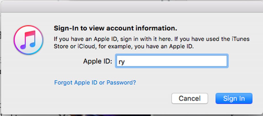 Apple ID Login