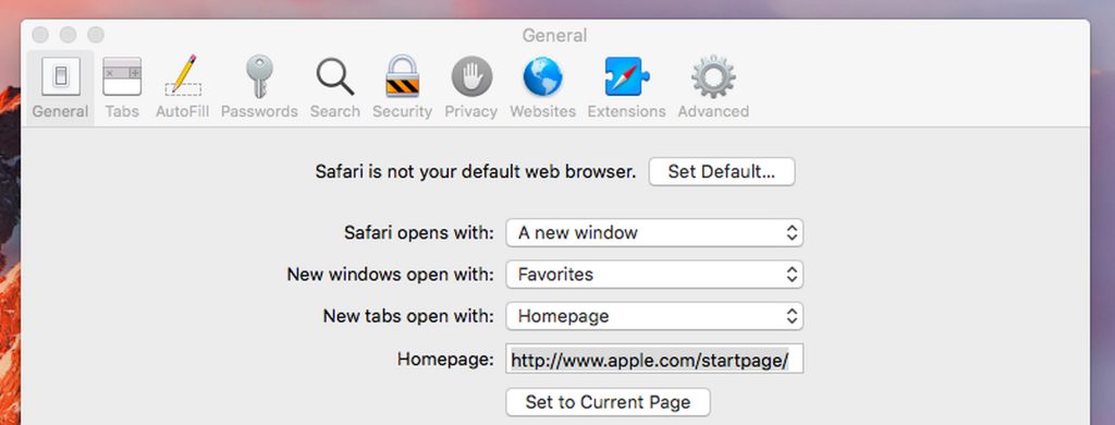 Changing Default Browser