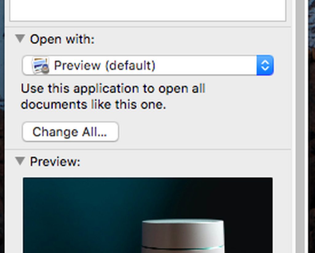 how to set an app as a default app mac