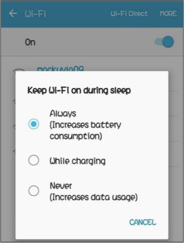 Wi-Fi Settings