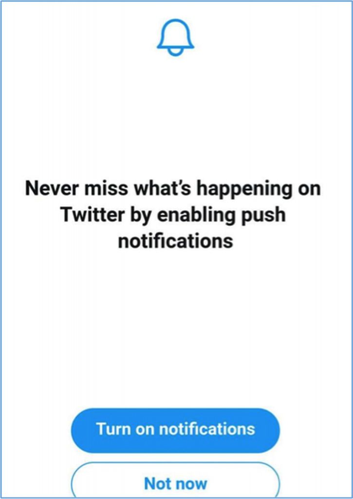 Twitter Notifications