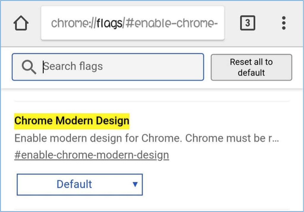 Chrome Modern Design