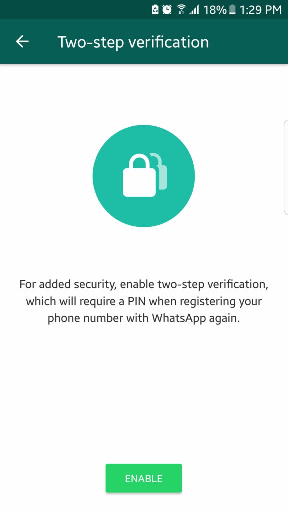 Two-step verification