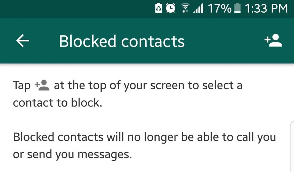 View Your Blocked Contacts List