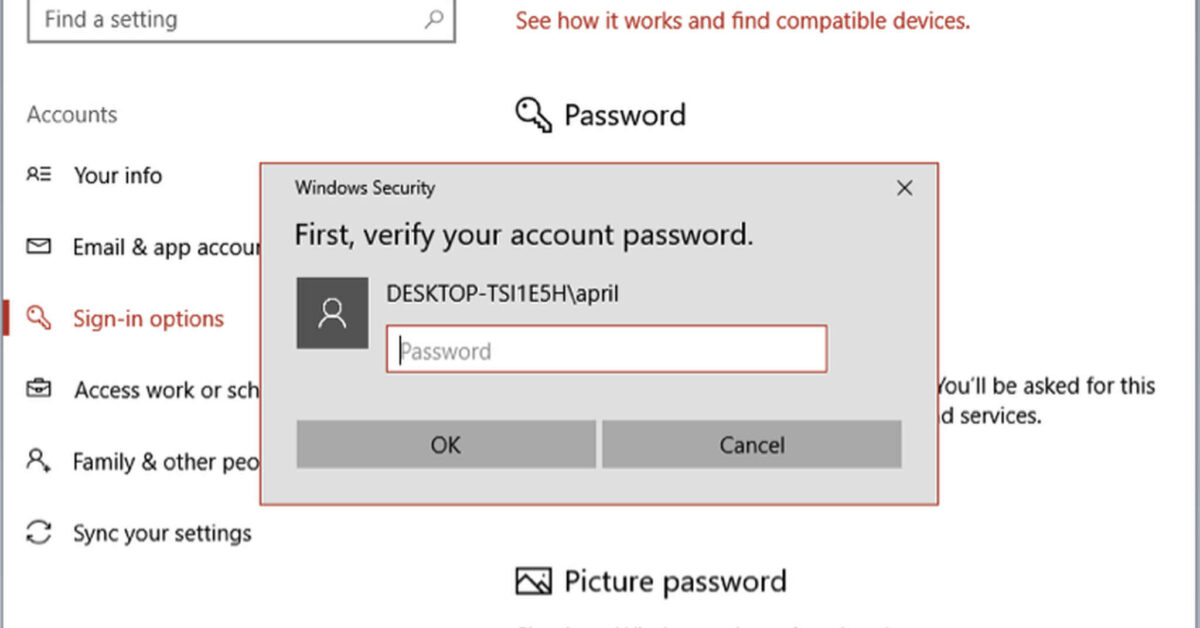 Create and Use PIN for Windows Unlock