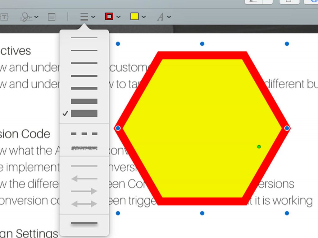 Add Shapes to a PDF File