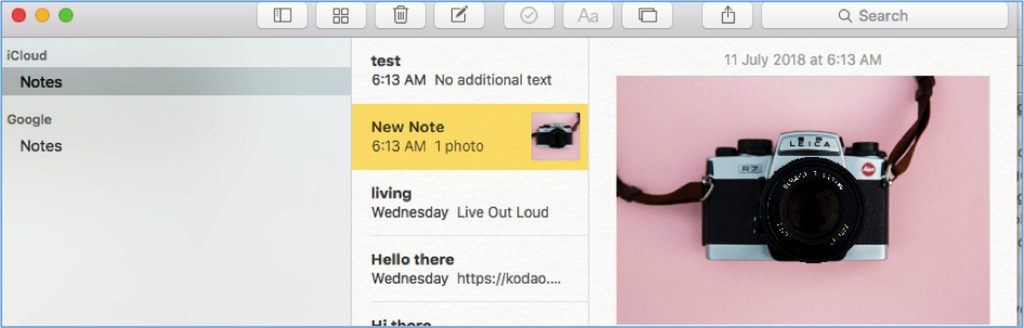 How to Paste an Image From Photos to Notes
