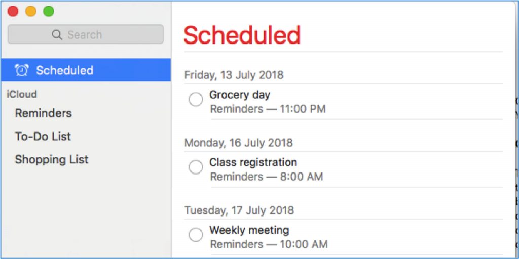 Leveraging Reminders on Mac