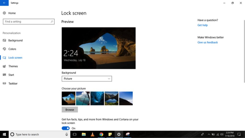 How to Set Up a Custom Lock Screen Image
