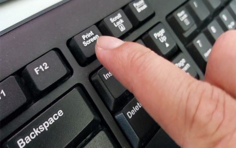 Print screen command on the keyboard