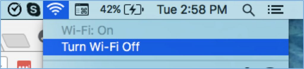 Turn Wi-Fi Off