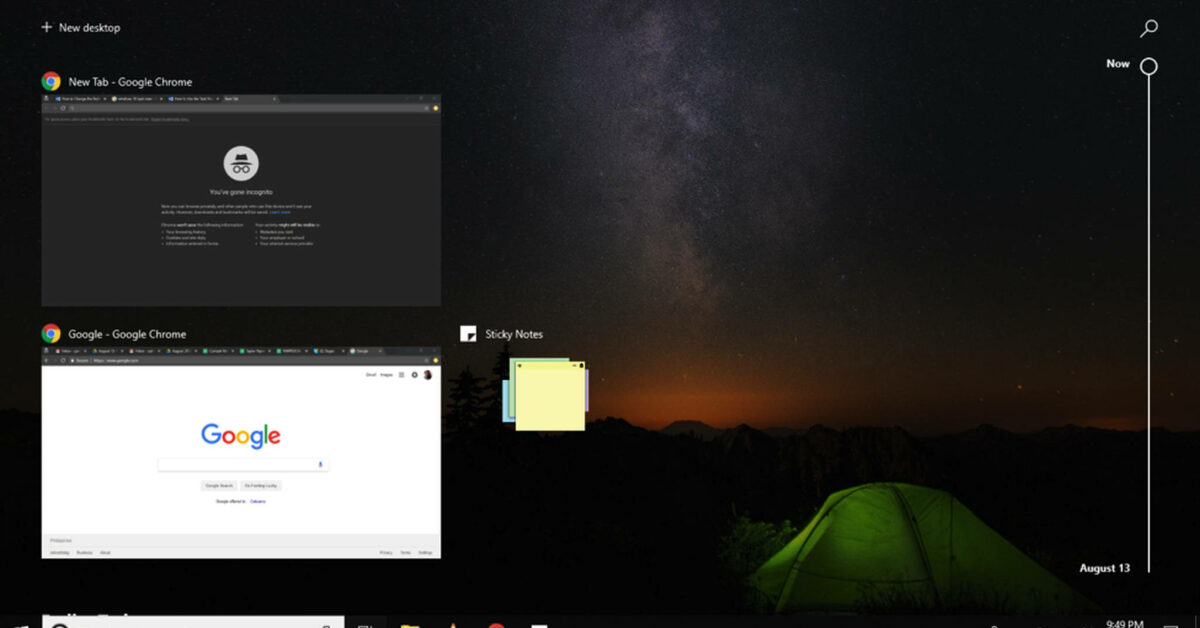 Using Task View On Windows 10/11
