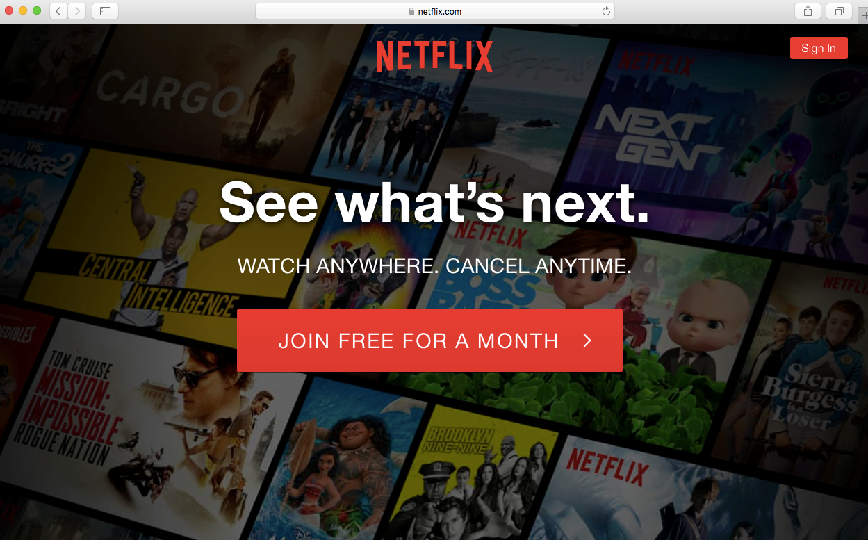 netflix player os x