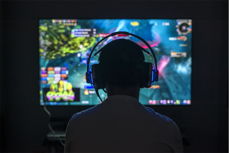 Playing Video Game