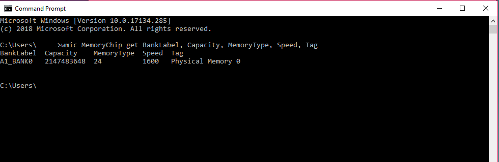 Windows Command Prompt