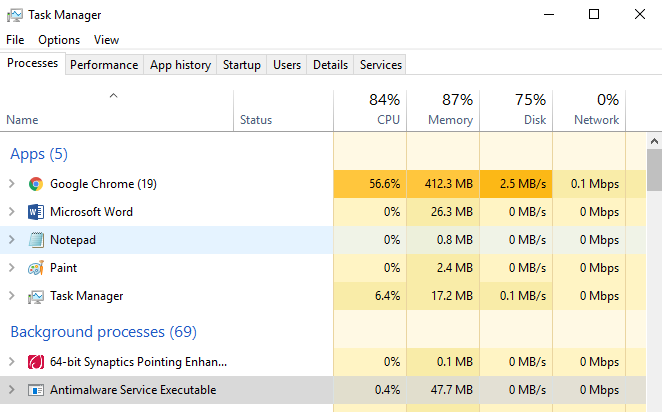 Windows Task Manager