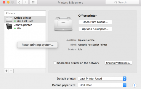 Mac Printer & Scanners