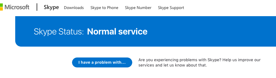 Skype Status Check