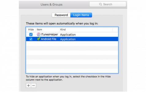 Users & Groups - System Preferences