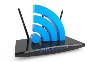 3d Modern WiFi Router