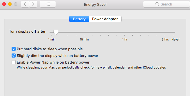 Mac Energy Saver