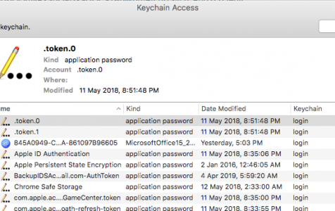 mac reset keychain passwords