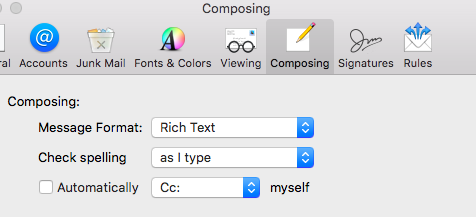 Mac Composing