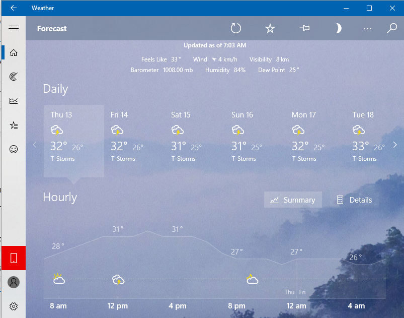 best weather radar app windows 10 pc