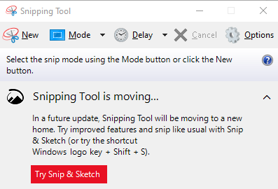 The Snipping Tool utility is the most popular way to take a screenshot of your screen