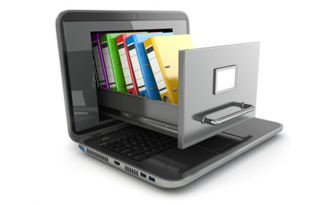 Data Storage Laptop File Cabinet