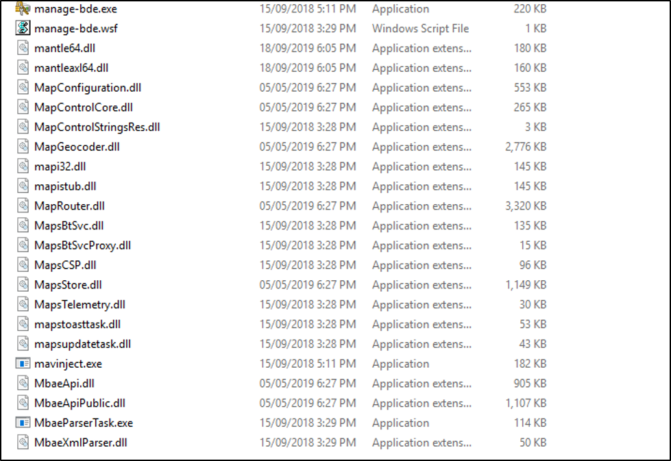 Windows System Files