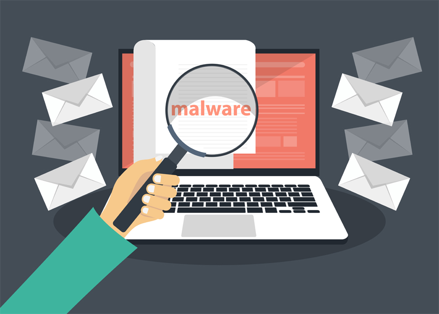 Document Malware Laptop