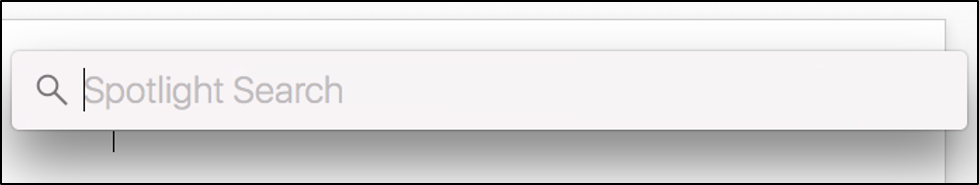 Spotlight Search