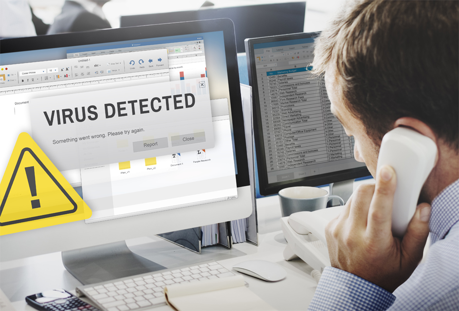 Unsecured Virus Detected
