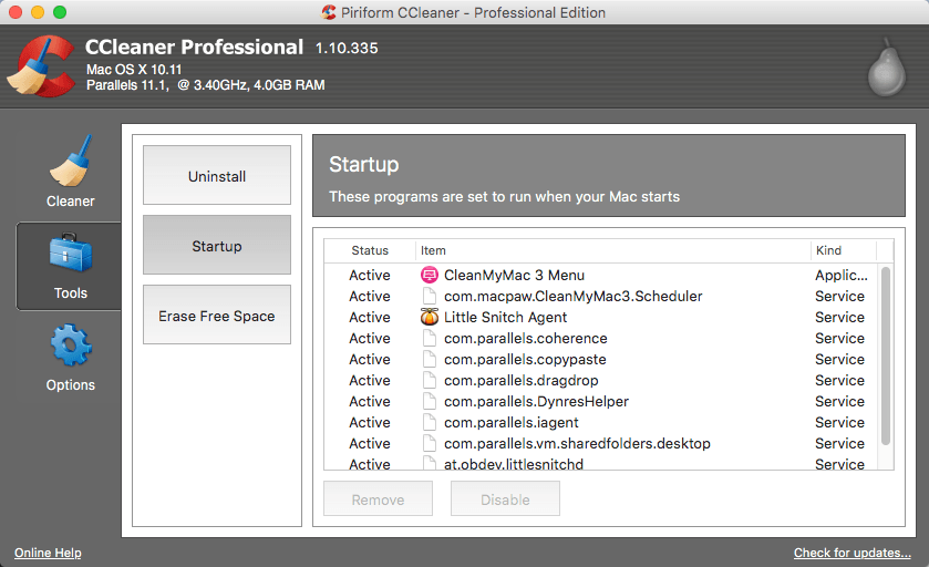 review of ccleaner professional