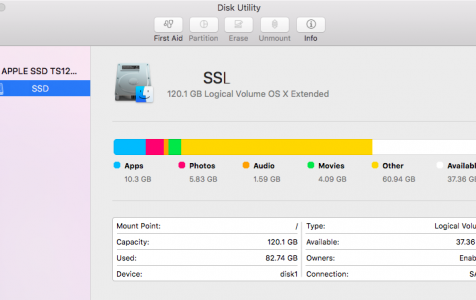Disk Utility SSL